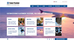 Desktop Screenshot of fennerprecision.com